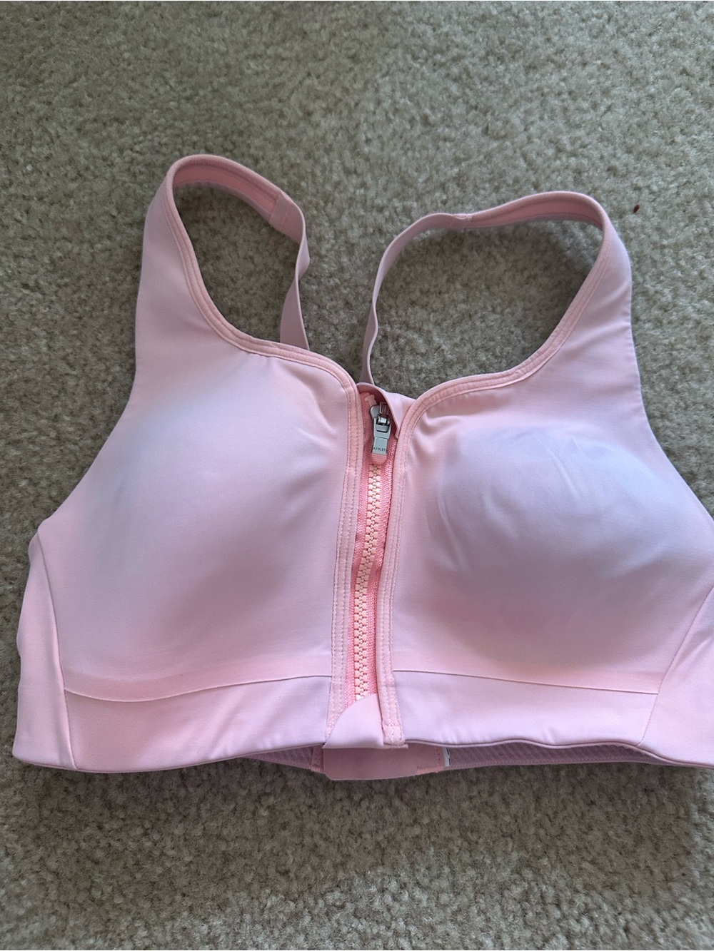 Athleta Front Zip Sports Bra